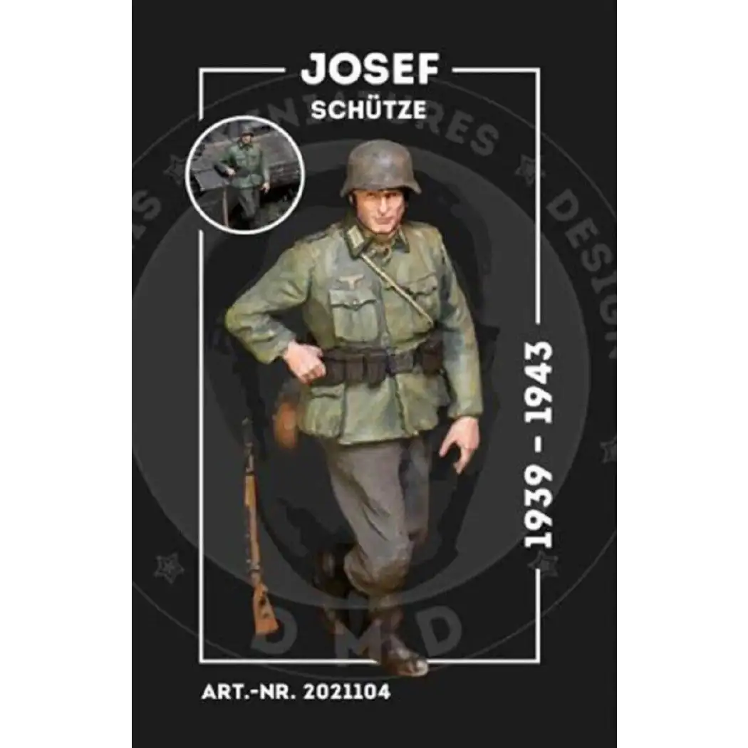 1/35 Resin Model Kit German Soldier Infantryman WW2 Unpainted - Model-Fan-Store