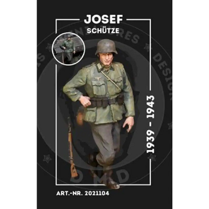 1/35 Resin Model Kit German Soldier Infantryman WW2 Unpainted - Model-Fan-Store