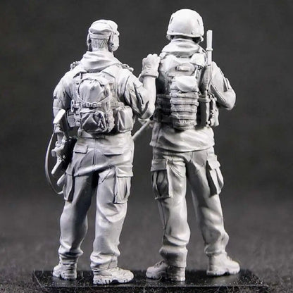 1/35 Resin Model Kit Modern US Soldiers Special Forces Unpainted - Model-Fan-Store