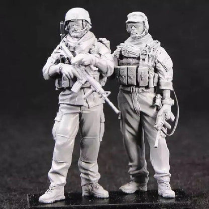 1/35 Resin Model Kit Modern US Soldiers Special Forces Unpainted - Model-Fan-Store