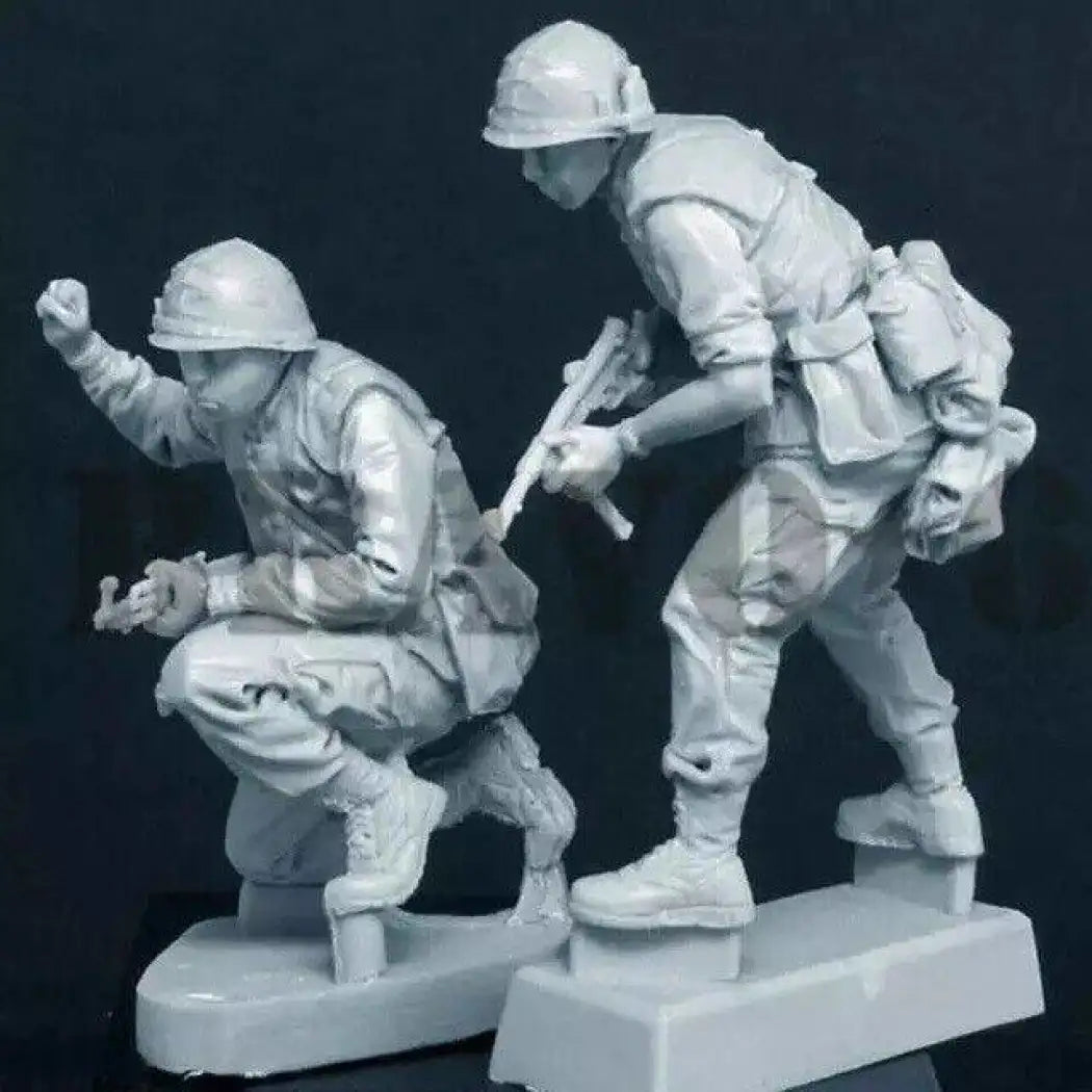1/35 Resin Model Kit Vietnam War US Army Soldiers Unpainted - Model-Fan-Store