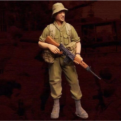 1/35 Resin Model Kit Vietnam War Vietnamese Soldier Unpainted - Model-Fan-Store