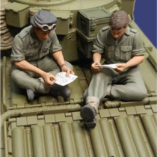 1/35 Resin Model Kit Vietnam War Vietnamese Soldiers Unpainted - Model-Fan-Store