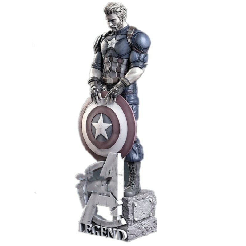 1/8 270mm 3D Print Superhero Model Kit Captain America Unpainted - Model-Fan-Store