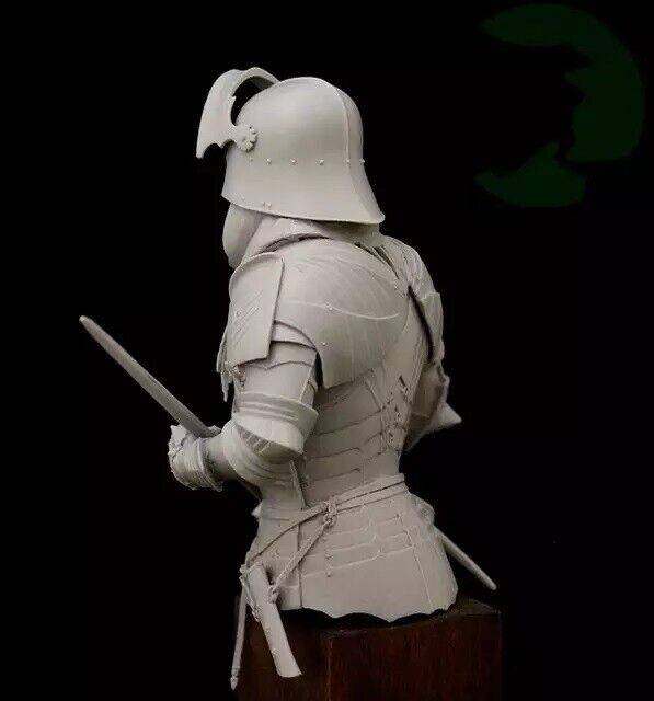1/10 BUST Resin Casting Model Kit Medieval Knight Heavy Swordsman Unpainted - Model-Fan-Store